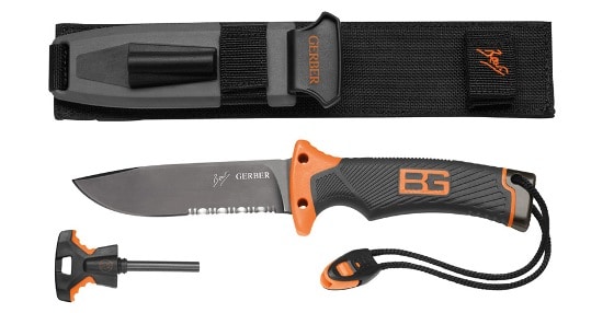 Elements du couteau Gerber Bear Grylls Ultimate